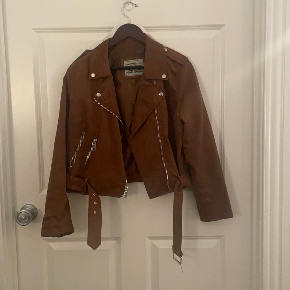 Brown Levi Suede Jacket